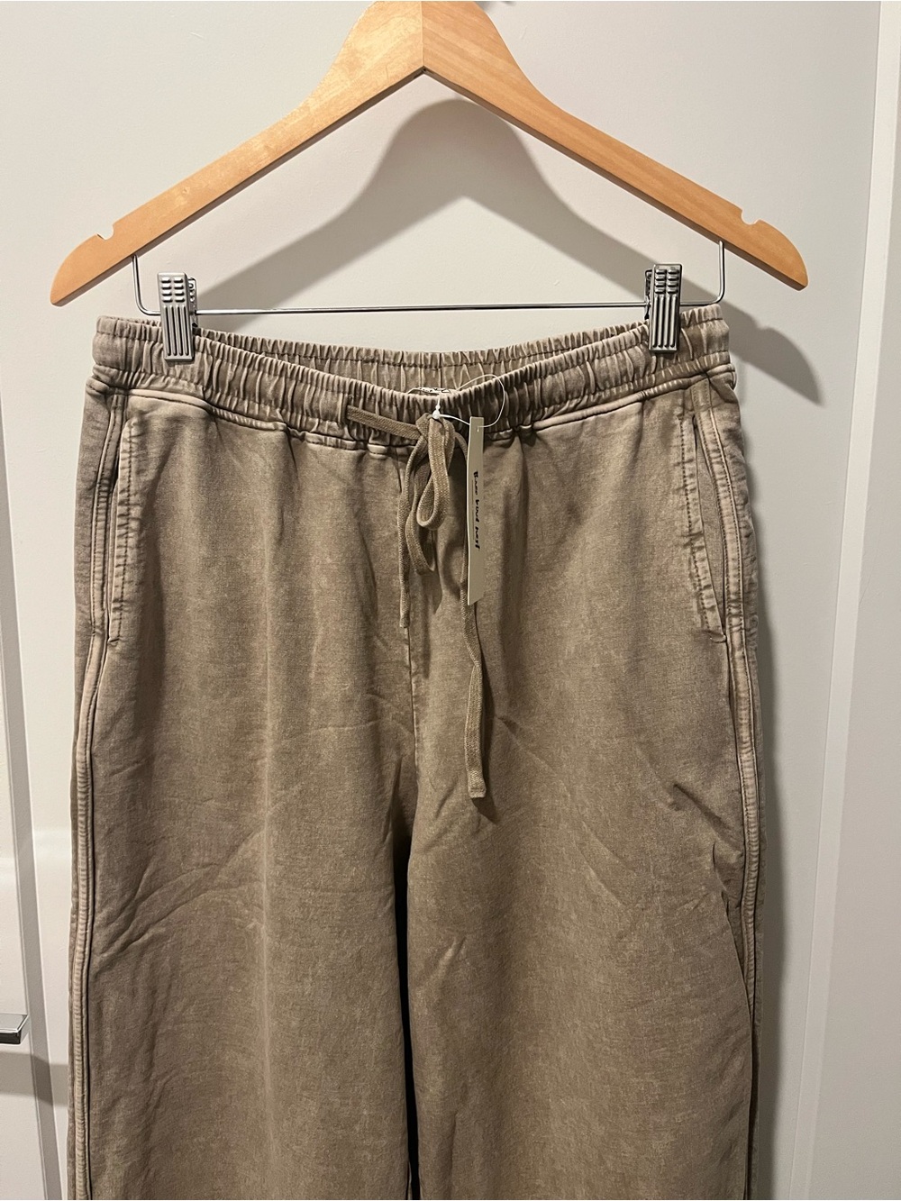 Three Bird Nest So Comfy Wide Leg Cropped Pants, Mocha, Medium, NWT - Picture 2 of 10